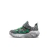 Nike Giannis Immortality 4 Little Kids' Shoes In Smoke Grey/stadium Green/wolf Grey/dark Smoke