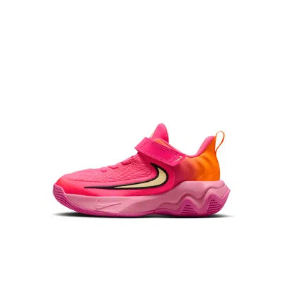 Nike Babies' Giannis Immortality 4 Little Kids' Shoes In Pink