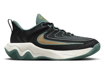Pre-owned Nike Giannis Immortality 4 Metallic Gold Sneakers In Black/bicoastal/pale Ivory