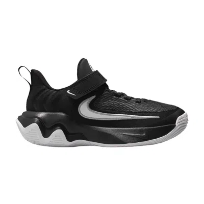 Pre-owned Nike Giannis Immortality 4 Ps 'black Wolf Grey White' | Kid's Size 1