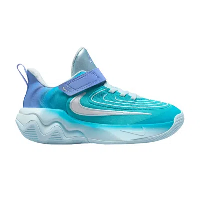 Pre-owned Nike Giannis Immortality 4 Ps 'christmas' | Teal | Kid's Size 12 In Blue