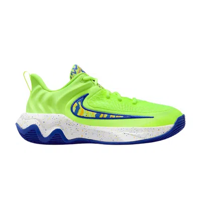 Pre-owned Nike Giannis Immortality 4 Se Gs 'volt Ice' | Green | Kid's Size 4