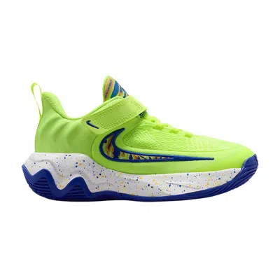 Pre-owned Nike Giannis Immortality 4 Se Ps 'volt Ice' | Green | Kid's Size 11