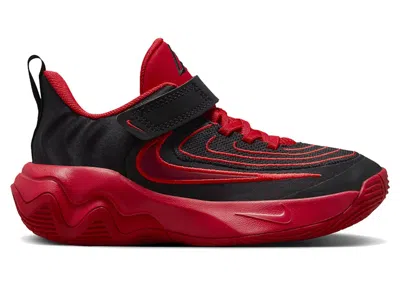 Pre-owned Nike Giannis Immortality 4 Sneakers In Black/university Red/team Red In Multi
