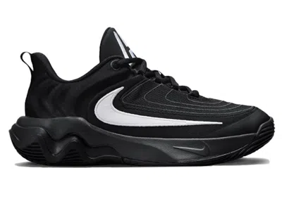 Pre-owned Nike Giannis Immortality 4 Sneakers In Black/white/dark Smoke Grey In Multi