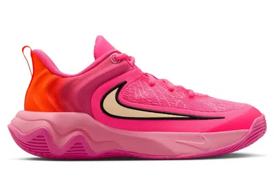 Pre-owned Nike Giannis Immortality 4 Sneakers In Hyper Pink/pinksicle/total Orange
