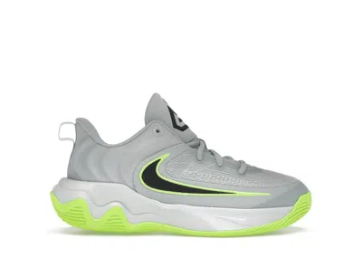 Pre-owned Nike Giannis Immortality 4 Sneakers In Light Silver/volt/black