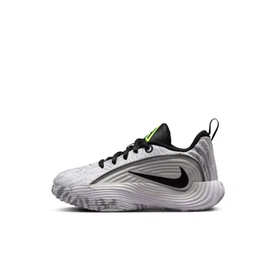 Nike Giannis Immortality 5 Little Kids' Basketball Shoes In White