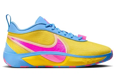 Pre-owned Nike Giannis Zoom Freak 6 Candy Funhouse Sneakers In University Blue/lightning/hyper Pink