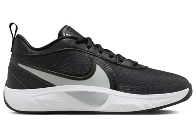 Pre-owned Nike Giannis Zoom Freak 6 Flat Silver Sneakers In Black/white/gunsmoke In Multi
