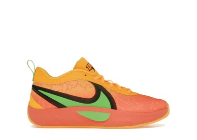 Pre-owned Nike Giannis Zoom Freak 6 Halloween Sneakers In Light Wild Mango/action Green/black In Multi