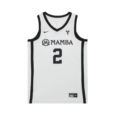 Pre-owned Nike Gigi Bryant Mambacita Basketball Jersey 'white/black'