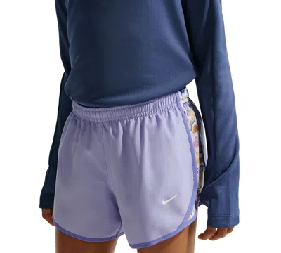 Nike Kids' Girls' 7-16 Tempo Dri-fit Running Shorts In Purple