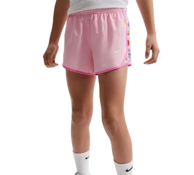 Nike Kids' Girls' 7-16 Tempo Dri-fit Running Shorts In Pink