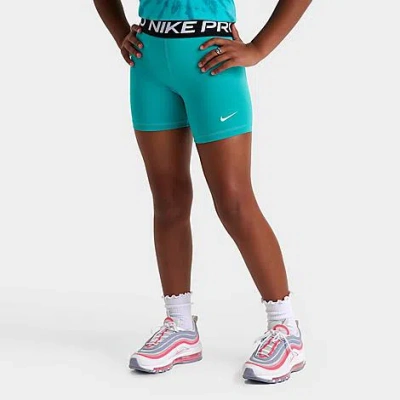 Nike Girls' Big Kids' Pro High-waisted Bike Shorts Size Medium Polyester/spandex