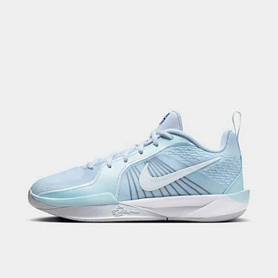 Nike Girls' Big Kids' Sabrina 2 Basketball Shoes In Football Grey/white/glacier Blue