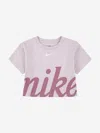 Nike Little Kids' Cozy Graphic T-shirt In Purple