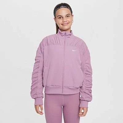 NIKE NIKE GIRLS' DRI-FIT TRAINING JACKET