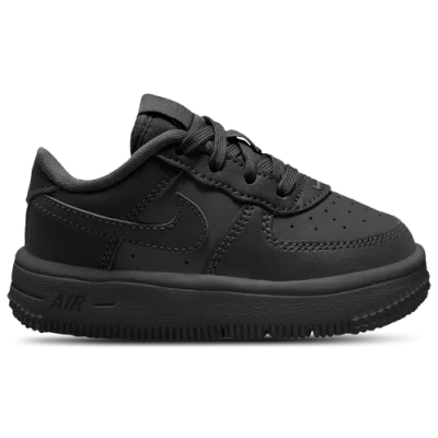 Nike Kids' Girls   Air Force 1 Low Lace In Black