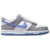 Nike Big Kids' Dunk Low Casual Shoes In White/royal/grey