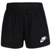 Nike Girls  Jersey Shorts In Black/black