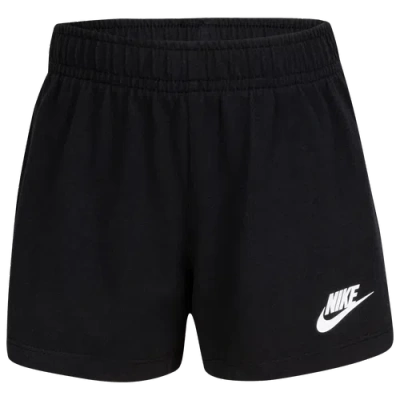 Nike Kids' Girls  Jersey Shorts In Black/black