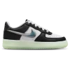 Nike Girls  Air Force 1 Lv8 2 In White/black/vapor Green