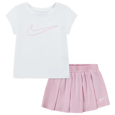 Nike Kids' Girls   All Day Play Skort Set In Pink