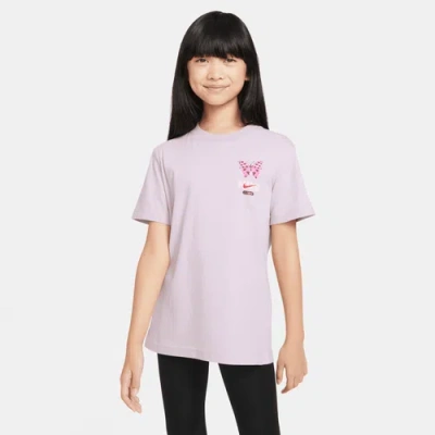 Nike Girls   Boy Max Butterfly T-shirt In Purple/purple
