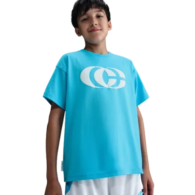 Nike Kids' Girls   Caitlin Logo T-shirt In Blue