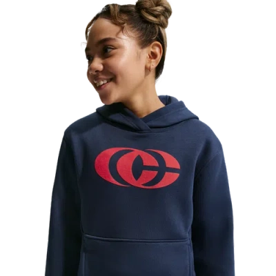 Nike Kids' Girls    Cc Fleece Top In Blue