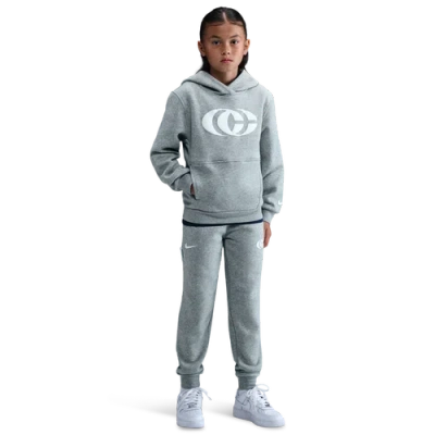 Nike Kids' Girls   Cc Fleece Top In Gray