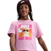 Nike Girls   Cute Animal Photo T-shirt In Pink