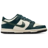 Nike Girls  Dunk Low In Deep Jungle/pale Ivory/vintage Green