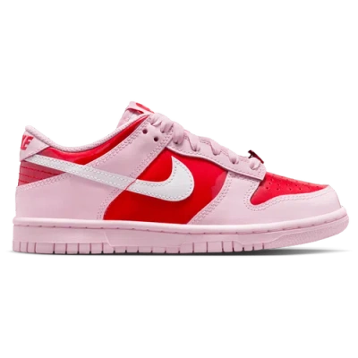 Nike Kids' Girls   Dunk Low Valentine's Day In Pink
