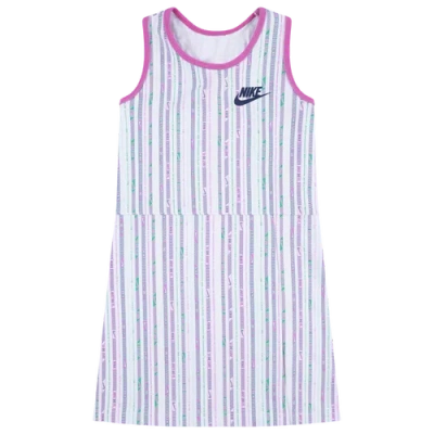 Nike Kids' Girls   Happy Camper Aop Dress In Purple