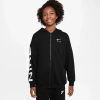 NIKE GIRLS NIKE NIKE NSW CLUB FLEECE FULL-ZIP AIR HOODIE