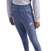 Nike Girls   Nsw Club Fleece High Rise Pant Lbr In Blue