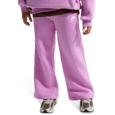 Nike Kids' Girls   Nsw Club Fleece Wl Pants In Purple