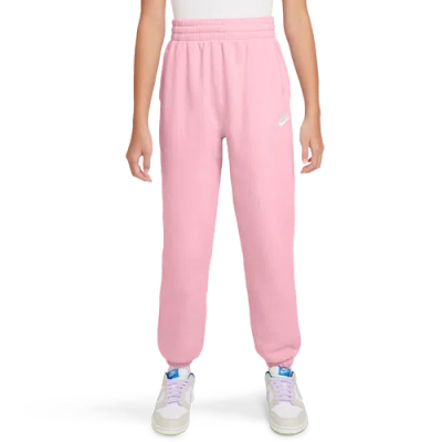 NIKE GIRLS NIKE NIKE NSW CLUB LBR OVERSIZED FLEECE PANTS