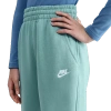 Nike Girls   Nsw Club Lbr Oversized Fleece Pants In Animal Print