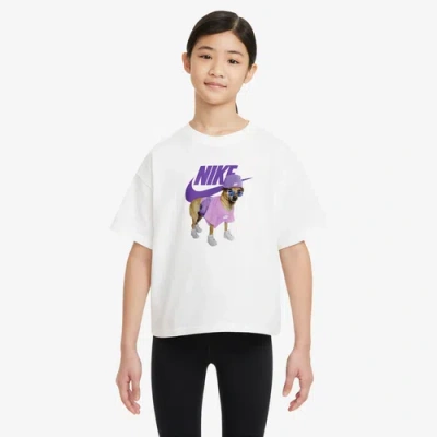 Nike Kids' Girls   Nsw Kc 2 T-shirt In White