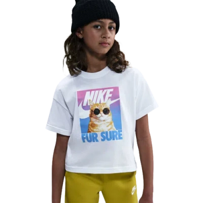 Nike Kids' Girls   Nsw Photo Animal Tee In Multi