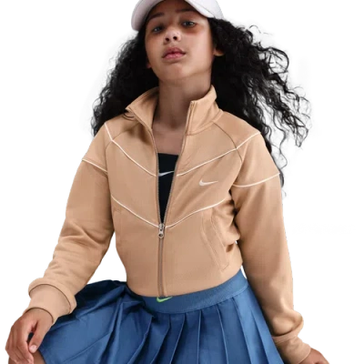 NIKE GIRLS NIKE NIKE NSW POLY KNIT TRACK JACKET