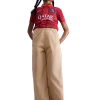 Nike Sportswear Big Kids' (girls') Woven Wide-leg Pants In Neutral
