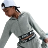Nike Girls   Np Dri-fit Full Zip Fleece Hoodie In Gray