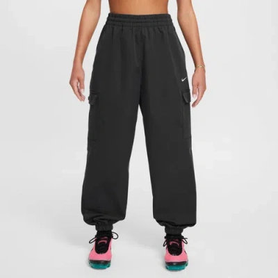 Nike Kids' Girls  Nsw Cargo Star Pant In Black