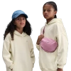 Nike Girls   Nsw Club Fleece Oversized Po Hoodie In White