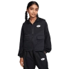 Nike Women's  Sportswear Girls' Jacket In Black/white