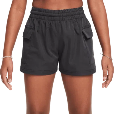 NIKE GIRLS NIKE NSW WOVEN CARGO SHORTS